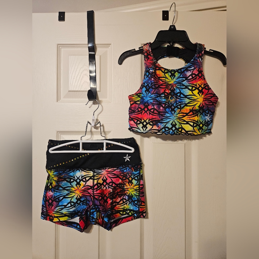 Rebel athletic rainbow set women's